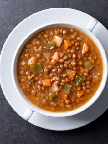 lentil bean soup